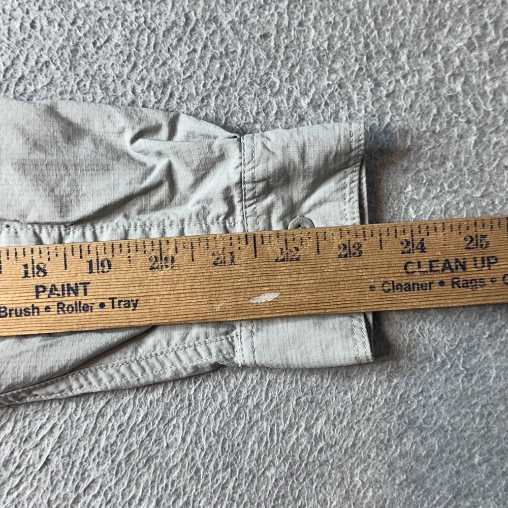 The North‎ Face Shirt Mens S Tan Long Sleeve Ripstop Hiking Ventilated Outdoor